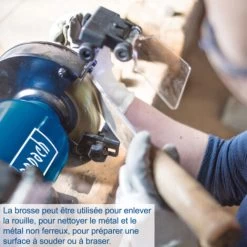 TOURET A MULER DOUBLE MELEUSE PONCEUSE ø150mm SCHEPPACH SM150L 400W 230V 10 TOURET A MULER DOUBLE MELEUSE PONCEUSE ø150mm SCHEPPACH SM150L 400W 230V -Scheppach 17357771 4