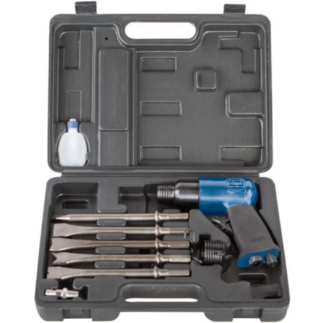 MARTEAU BURINEUR PNEUMATIQUE AVEC 5 CISEAU PISTOLET PERFORATEUR SCHEPPACH 4 MARTEAU BURINEUR PNEUMATIQUE AVEC 5 CISEAU PISTOLET PERFORATEUR SCHEPPACH – Image 2