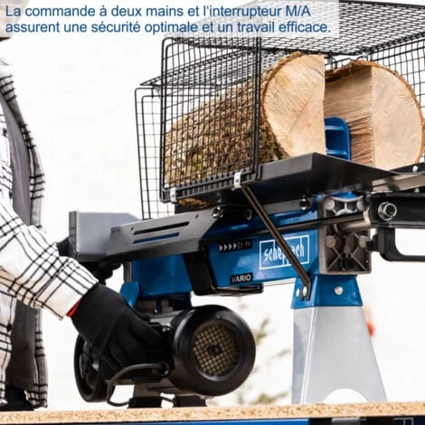 FENDEUR DE BÛCHES ÉLECTRIQUE 7 TONNES HORIZONTAL 2200W SCHEPPACH HL760L 5 FENDEUR DE BÛCHES ÉLECTRIQUE 7 TONNES HORIZONTAL 2200W SCHEPPACH HL760L – Image 4