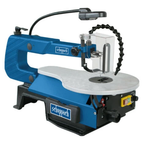 Pack SCHEPPACH Scie à Chantourner 405 Mm - 120W - SD1600V - Lot De 6 Lames - 10 Dents 4 Pack SCHEPPACH Scie à Chantourner 405 Mm - 120W - SD1600V - Lot De 6 Lames - 10 Dents – Image 2