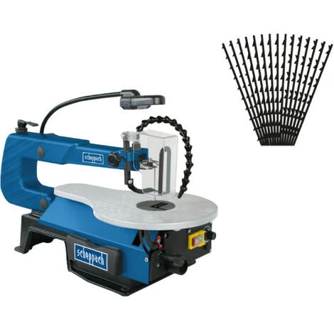 Pack SCHEPPACH Scie à Chantourner 405 Mm - 120W - SD1600V - Lot De 60 Lames 3 Pack SCHEPPACH Scie à Chantourner 405 Mm - 120W - SD1600V - Lot De 60 Lames