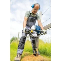 Scheppach - Tarière Avec 3 Forets Ø 100/150/200mm 2 Temps 1,77 CV 51,7cm3 - EB1700 -Scheppach 38058805 3