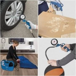 Scheppach - Compresseur Portatif 1100W 8bar 180L/min - AIR FORCE-2 -Scheppach 38059937 4