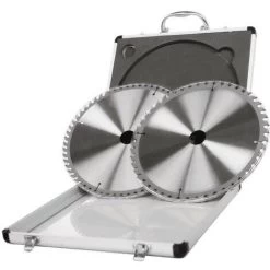 Scheppach - Ensemble De 2 Lames Carbure Diam254x30/25.4x2.8 Z48/60