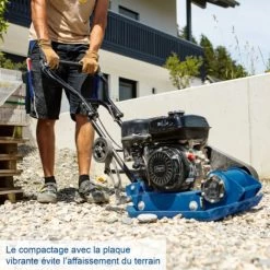 PLAQUE COMPACTEUR VIBRANT MOTOR ESSENCE 2,0 HP SCHEPPACH HP1200S -Scheppach 54099777 5