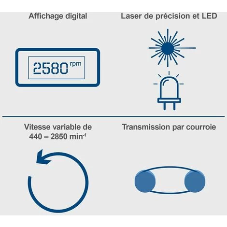 Perceuse à Colonne SCHEPPACH 550W - DP18VARIO 5 Perceuse à Colonne SCHEPPACH 550W - DP18VARIO – Image 3