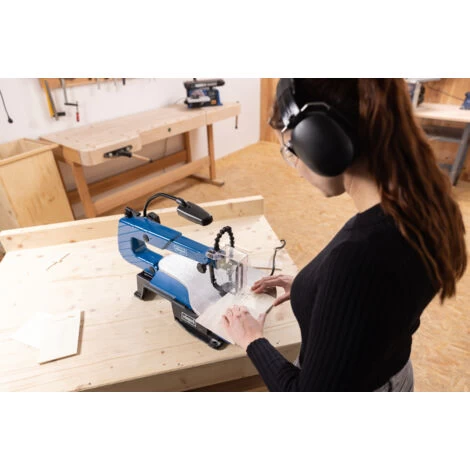 Scie à Chantourner SCHEPPACH 405 Mm - 120W - SD1600V 6 Scie à Chantourner SCHEPPACH 405 Mm - 120W - SD1600V – Image 4