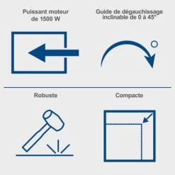 Dégauchisseuse-raboteuse HMS1070 SCHEPPACH 1500W - 5902206901 -Scheppach 61666380 3