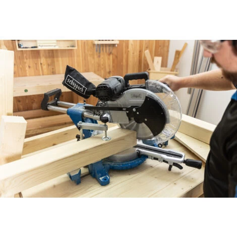 Scie à Onglet Radiale HM140L SCHEPPACH Ø305 Mm + 2 Lames - 5901218901 6 Scie à Onglet Radiale HM140L SCHEPPACH Ø305 Mm + 2 Lames - 5901218901 – Image 4