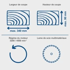 Scie à Onglet Radiale HM110MP SCHEPPACH Ø255 Mm - 5901220901 10 Scie à Onglet Radiale HM110MP SCHEPPACH Ø255 Mm - 5901220901 -Scheppach 62469536 4