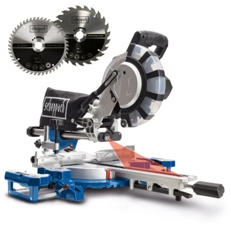 Scie à Onglet Radiale HM216SPX SCHEPPACH Ø210 Mm + 2 Lames - 5901221901 3 Scie à Onglet Radiale HM216SPX SCHEPPACH Ø210 Mm + 2 Lames - 5901221901