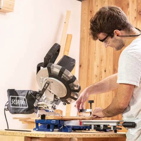 Scie à Onglet Radiale HM216SPX SCHEPPACH Ø210 Mm + 2 Lames - 5901221901 4 Scie à Onglet Radiale HM216SPX SCHEPPACH Ø210 Mm + 2 Lames - 5901221901 – Image 2