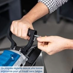 SCIE A RUBAN PORTABLE POUR METAL AVEC BASE 1200W SCHEPPACH MBS1200 -Scheppach 71769543 5