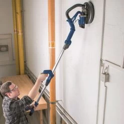 Ponceuse Pour Plâtre Rotative Scheppach DS920 225mm 230V 50Hz 710W + Accessoires, Vitesse Variable, Bras Télescopique, Pour Les Grandes Surfaces -Scheppach 72688016 3