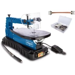 Scie A Chantourner Avec Flexible Pour Bois Plastique Metal SCHEPPACH Deco Max